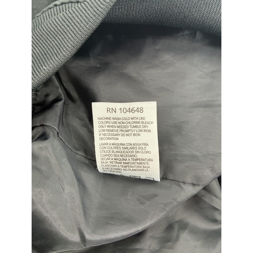 Knights Apparel Idaho Vandals‎ Windbreaker Pullover Jacket Black Gold Mens Large - Picture 7 of 10